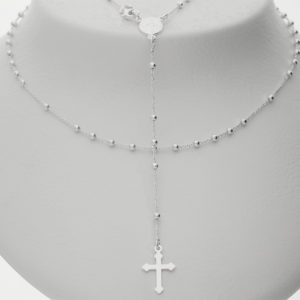 £16 23-01-185 Silver rosary